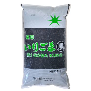 KSN Group Irigoma Sesame Seeds Black-Kuki 1KG (1x1KG)